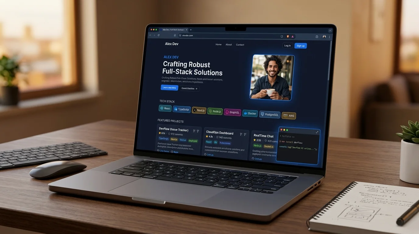 Software Engineer Portfolio Preview
